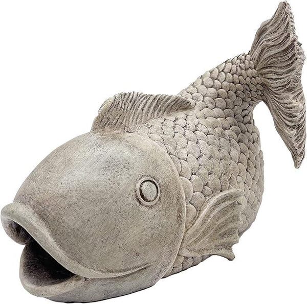 Fish Statues Gutter Downspout Extension Statues Garden Decoration,Resin Statue Outdoor Decor,Animal Downspout Diverter,Decorative Gutter Extension,3