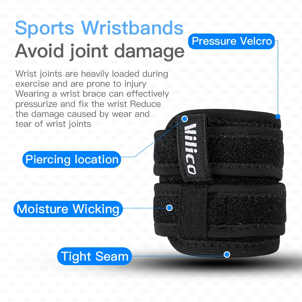 Sports wristband men's fitness protection fixed bandage wrist protection pressure wrist strap