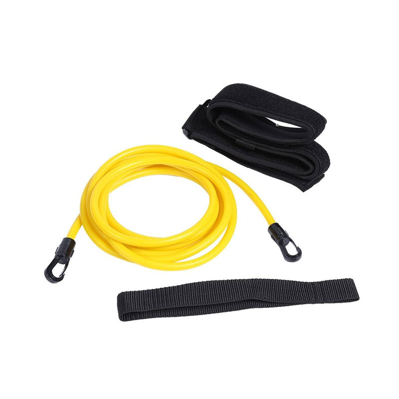 Adjustable Swim Training Resistance Elastic Belt Swimming Exerciser Safety Rope  Latex Tubes Various Specifications Styles