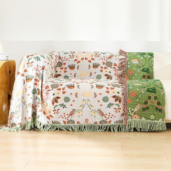 Boho Throw Blanket 80