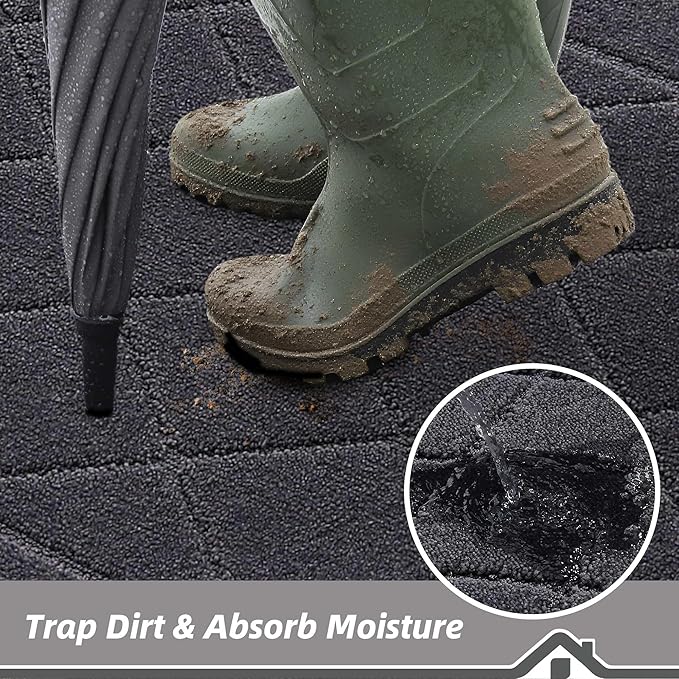 BEQHAUSE Dirt Trapper Door Mat 36