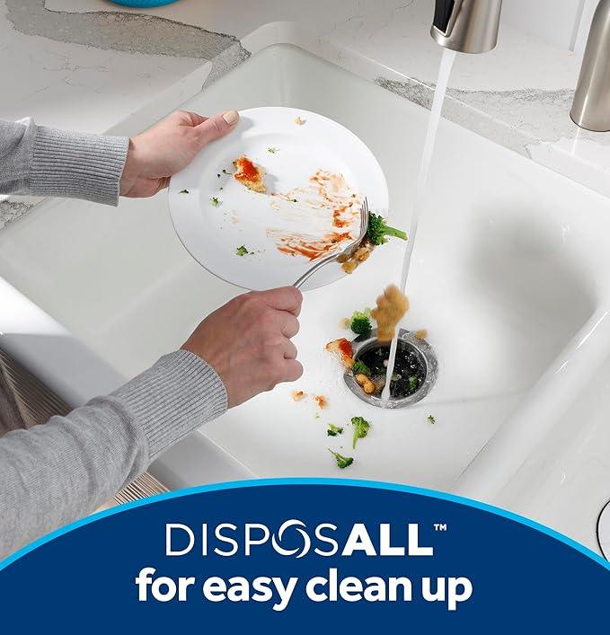GE GFC765W Disposer, Black