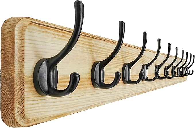 Dseap Coat Rack Wall: 38-1/4