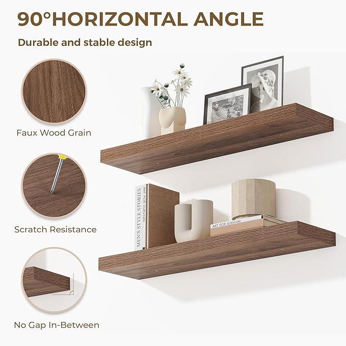 Dreamland 40 Inches Floating Shelves for Wall, 9.3