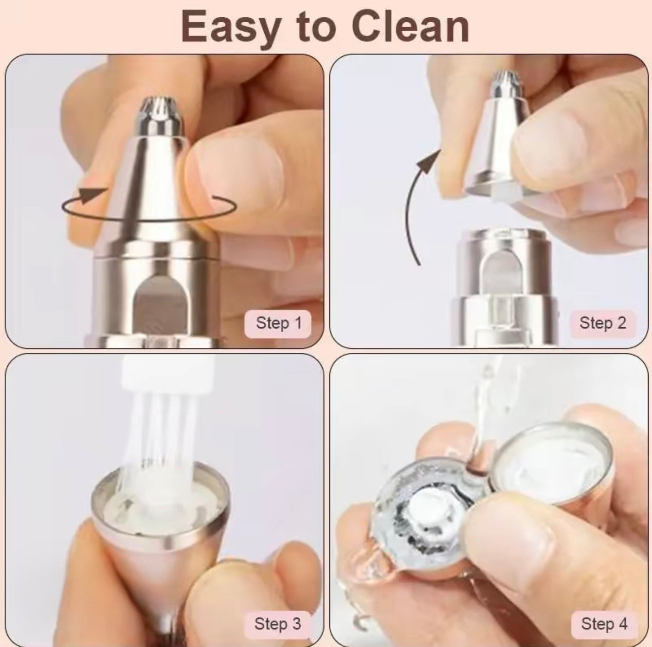 BrowSmooth 2-in-1 Facial Trimmer