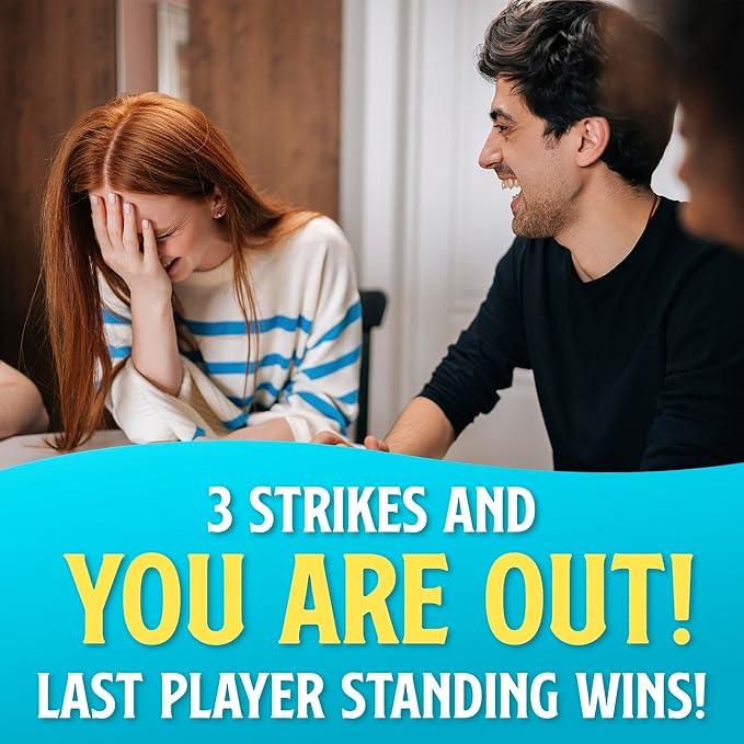 Bamboozled - A Hilariously Fun Bluffing Dice & Card Game. Family-Friendly Party Game for Kids, Teens & Adults. Fast and Easy to Learn