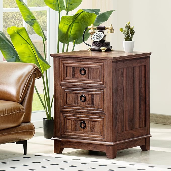 Farmhouse Night Stand Set of 2, 18
