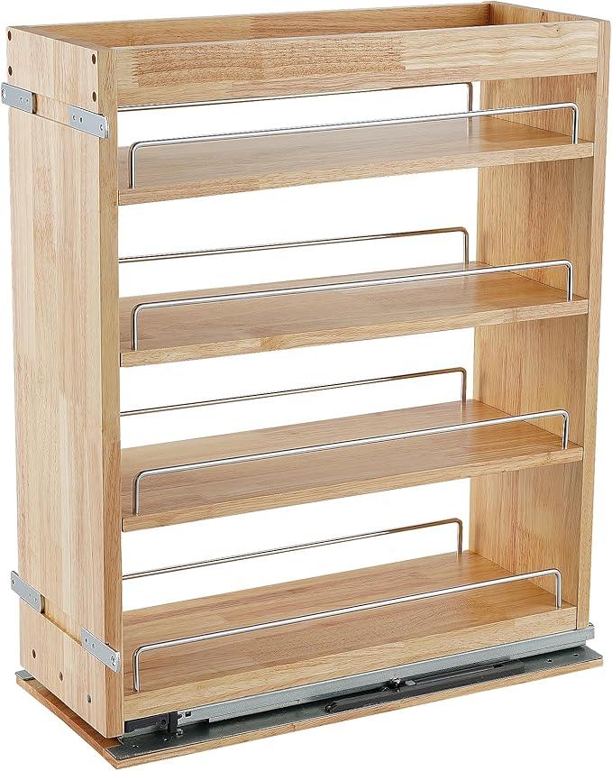 DINDON Pull Out Spice Rack Organizer for Cabinet, (5