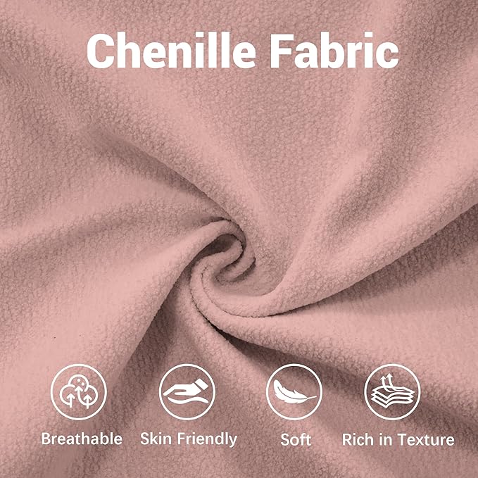 Modular Sectional Sofa Cloud Couch 4-Seater Deep Seat Sofa Couch, Oversized Couch Bed Sectional Couch with Round Bolster Armrests 6 Pillows, Modern Sofa Chair Comfy Couch(Pink)