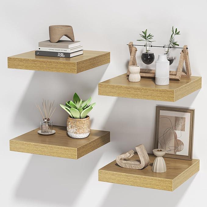 Square Floating Shelves for Wall, 10