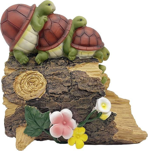 Turtle Statues Gutter Downspout Extension Statues Garden Decoration,Resin Statue Outdoor Decor,Animal Downspout Diverter,Decorative Gutter Extension,3