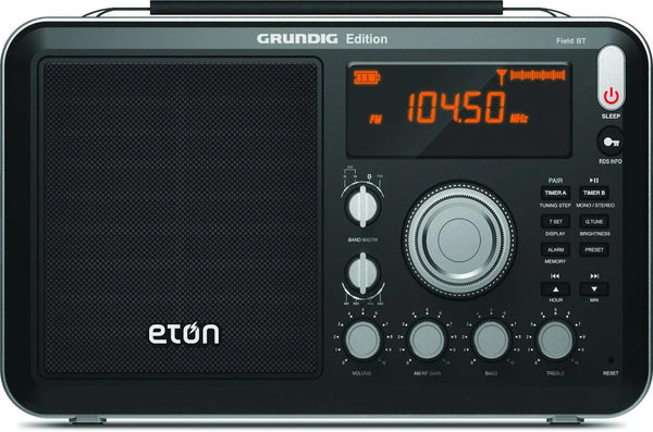Eton Field AM / FM / Shortwave Radio with Bluetooth, Model NGWFBTB - Gifts for You 'n Me