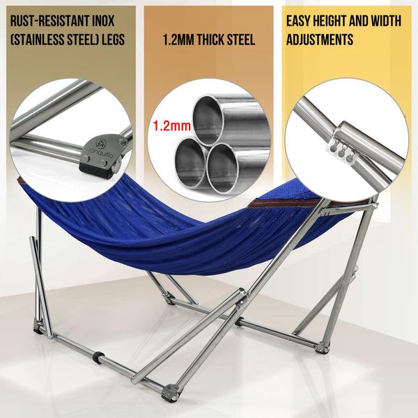 Tranquillo Original Stainless Steel Hammock Stand