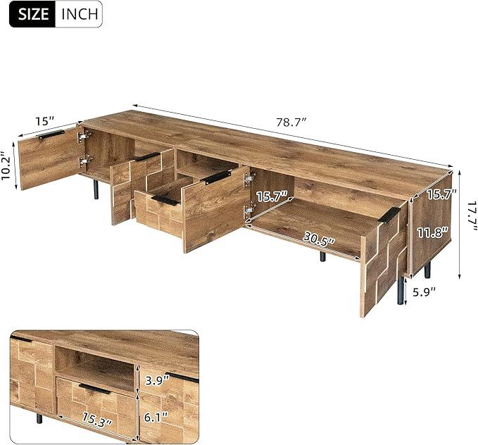 Modern TV Stand for TVs up to 85