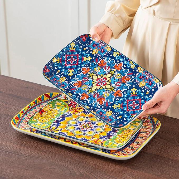 vancasso Serving Platters Set of 3, 16