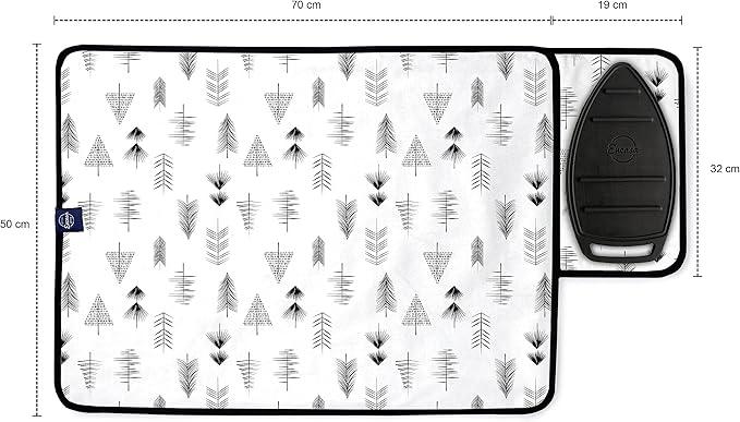 Encasa Homes Ironing Mat/Pad (Small 28