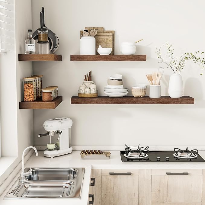 Wide Floating Shelves for Wall 12 Inch Deep, 36