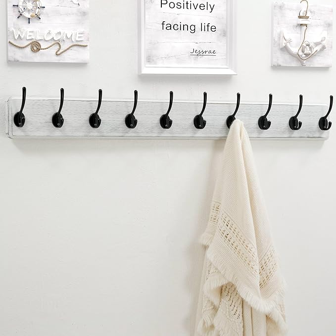 Dseap Coat Rack Wall Mount: 38-1/4