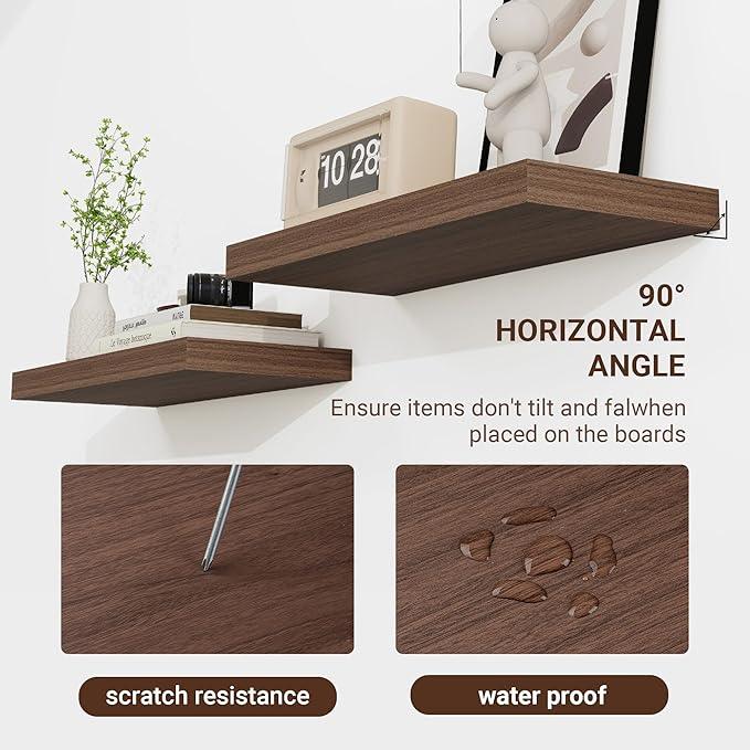 16 Inch Floating Shelves, 16