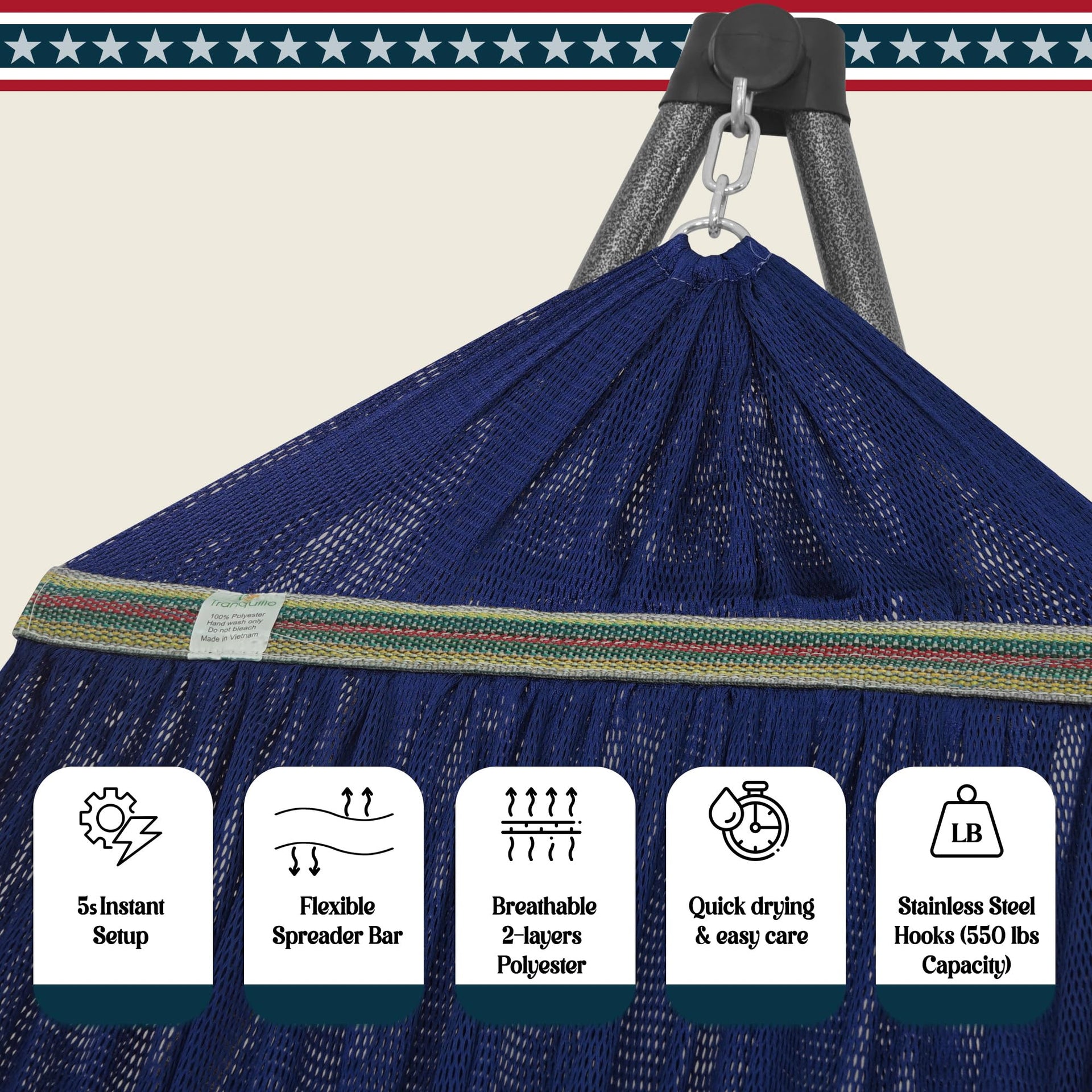 Tranquillo Uniki Collapsible Hammock Stand