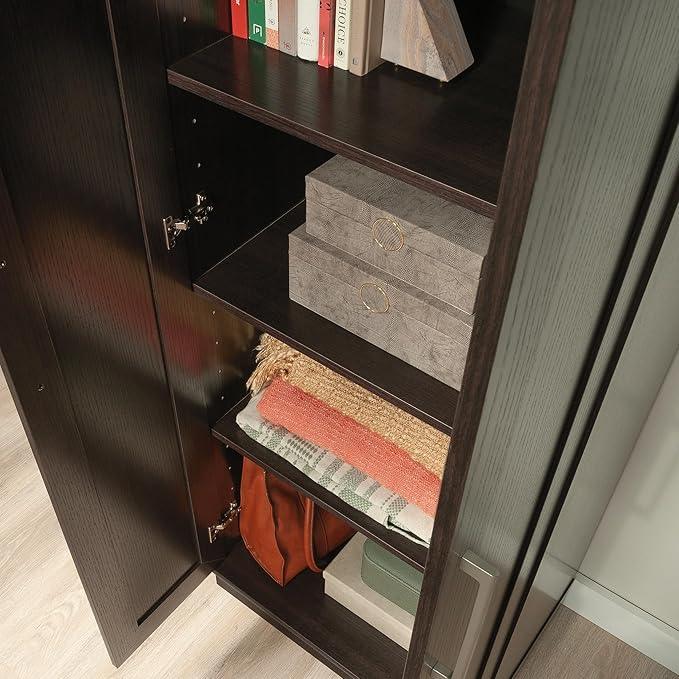 Sauder HomePlus Kitchen Pantry Storage Cabinet with Adjustable Shelves, Laundry Bathroom, L: 23.31
