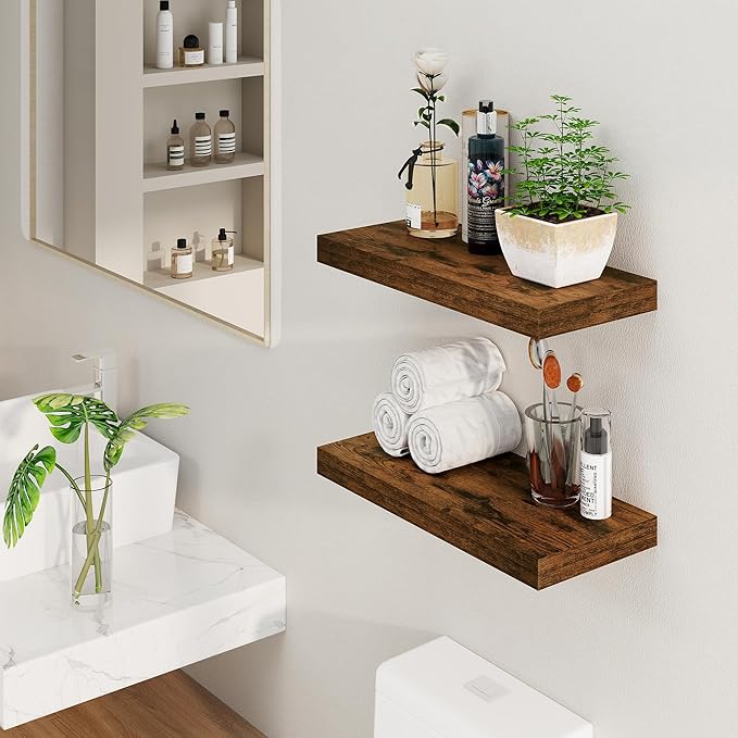 Floating Shelves, 8 Inch Deep Floating Shelves, 24