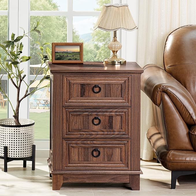 Farmhouse Night Stand Set of 2, 18