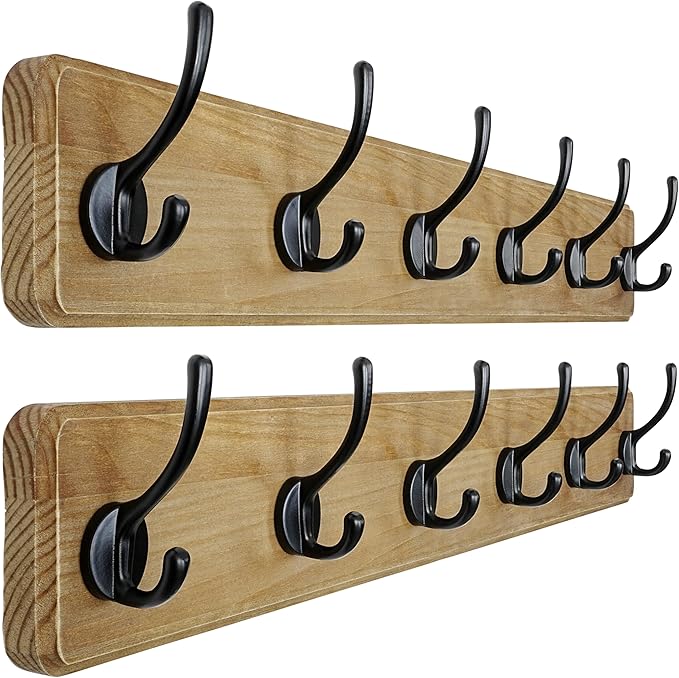 Dseap Wall Mounted Coat Rack: 24