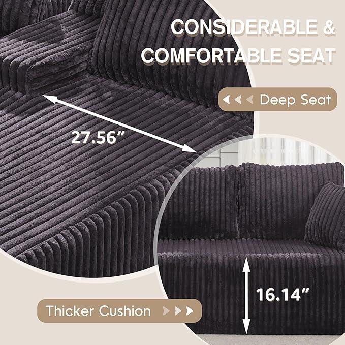 Hobestluk Modular Sectional Sofa Couches 108