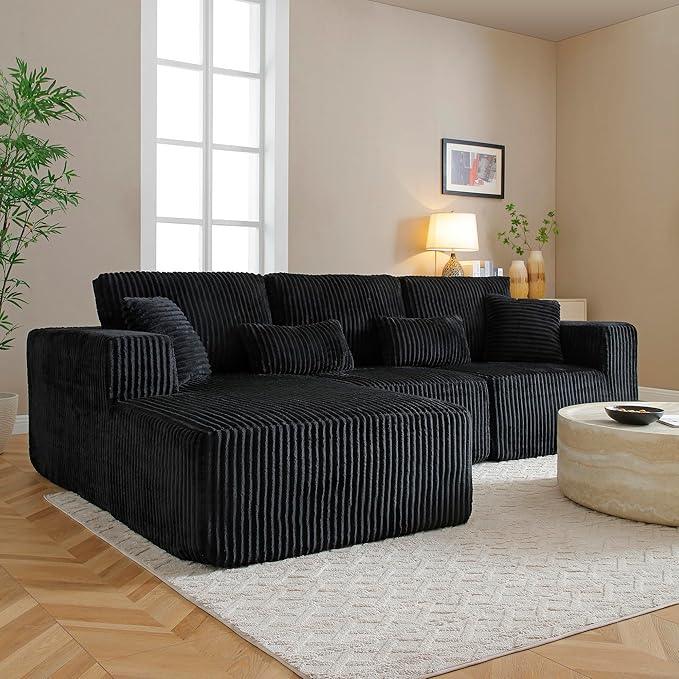 HYJT-H&K Modular Sectional Sofa Cloud Sectional Couch, 107