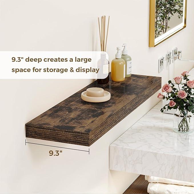 Dreamland 40 Inches Floating Shelves for Wall, 9.3