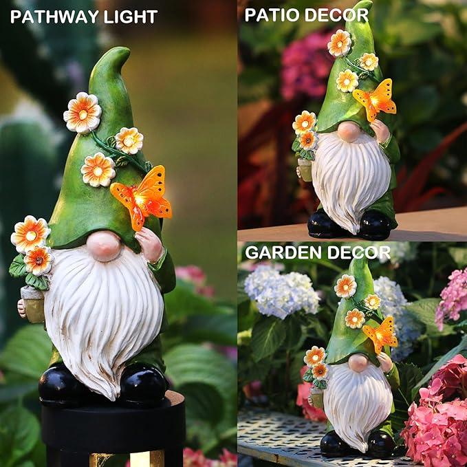 Garden Gnomes Statue Outdoor Decor,10.5