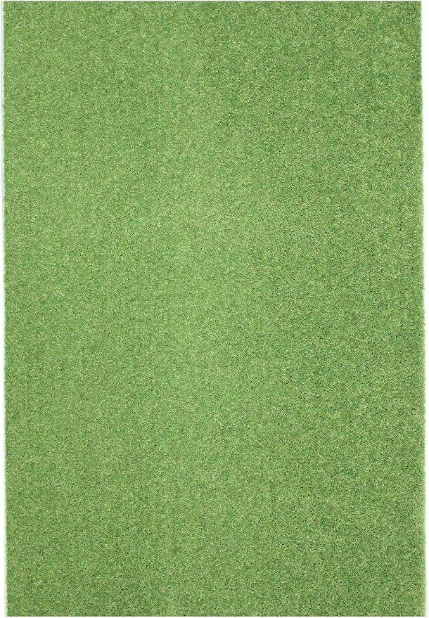 KOECKRITZ Soft and Colorful Kids Classroom Area Rugs (Passes Flammability Pill Test) Many Sizes and Bright Colors to Select from (6' x 9', Lime)