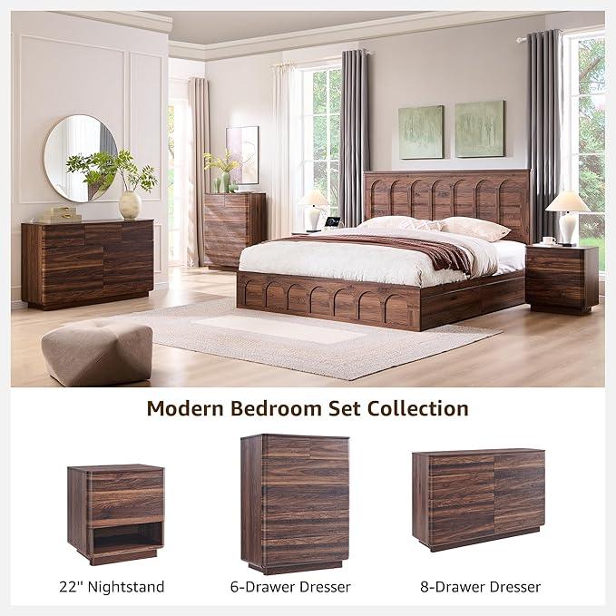 Nightstand with Charging Station, 22