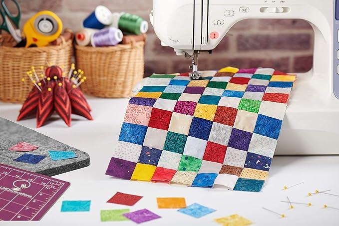 100% New Zealand Wool Pressing Mat for Quilting - Best Portable Wool Ironing Mat for Quilters - Includes Travel Bag, Cutting Mat, Iron Rest & Sewing Accessories and Supplies - 13.5