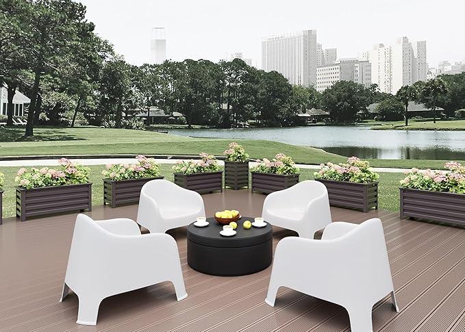 Aluminum Outdoor Planter - 19.68