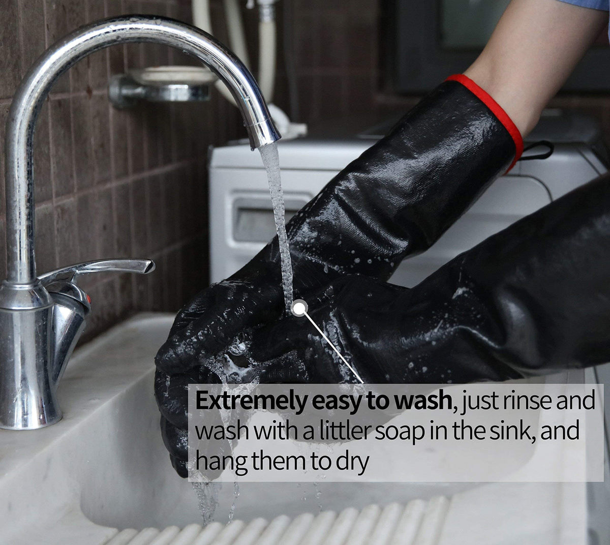 Heat Resistant BBQ Grill Gloves: Oil Resistant Waterproof 14