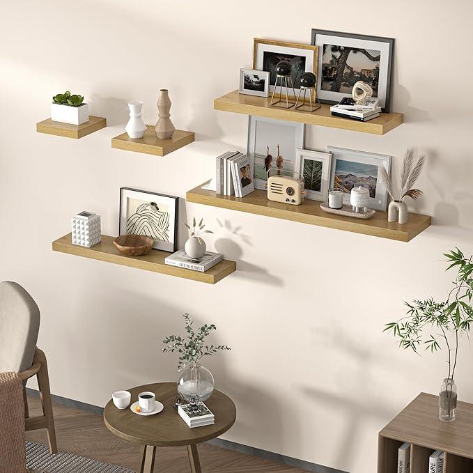 Square Floating Shelves for Wall, 10