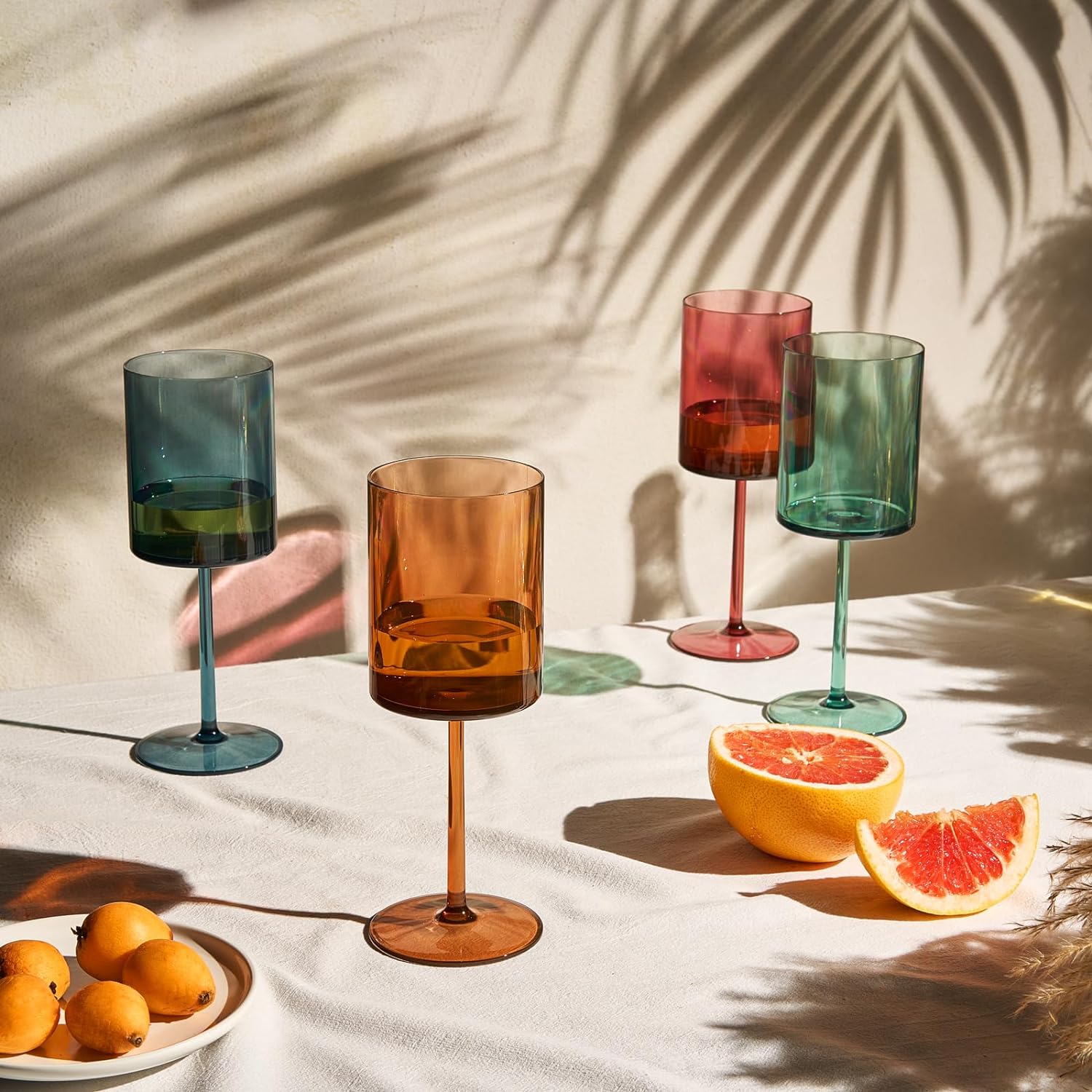 Unbreakable Stemmed Square Tritan Acrylic