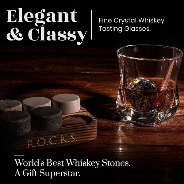 The Connoisseur's Set - Twist Glass Edition - Gifts for You 'n Me