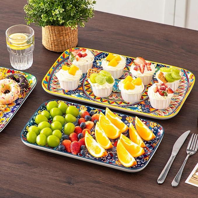 vancasso Serving Platters Set of 3, 16