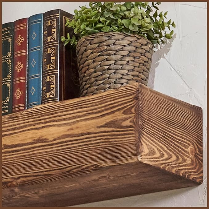 Handmade Fireplace Mantel Shelf 48