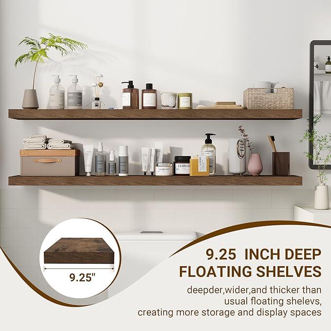 55 Inch Floating Shelves, 55