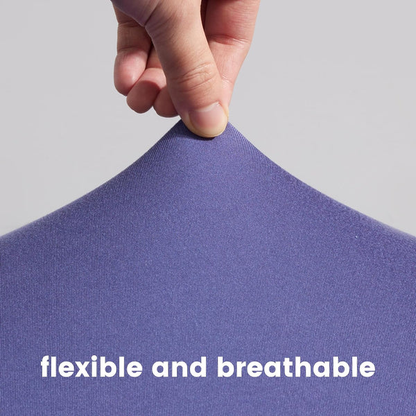 100% Microfiber Jersey Knit Sheet Set with Pillowcases-Navy Sleep Zone