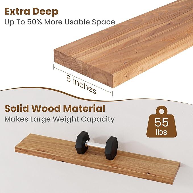 Floating Shelves for Wall Decor, 8