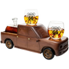 Pickup Truck Wine & Whiskey Decanter -500 ml & Two 12 Oz Route 66 Glasses The Wine Savant - Alaska Gifts, Dad Driver Trucker Gifts, Truck, Truck Decor, Gifts for Car Enthusiasts