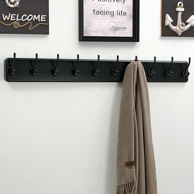 Dseap Wall Mounted Coat Rack: 38-1/4