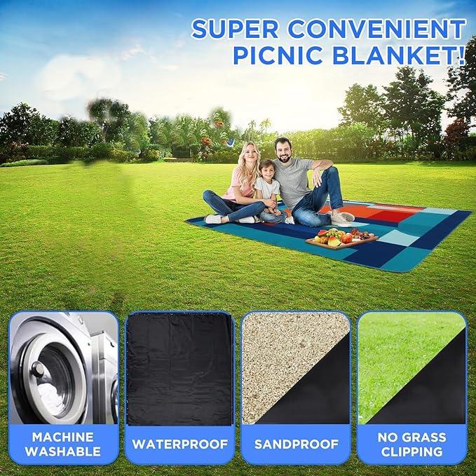 scuddles Compact Picnic Blanket – Extra Large 79