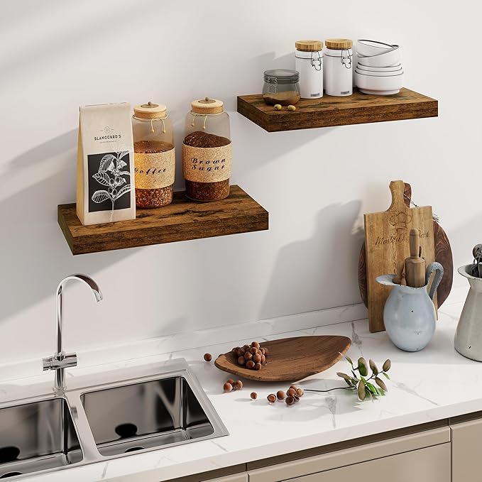 Floating Shelves, 8 Inch Deep Floating Shelves, 24
