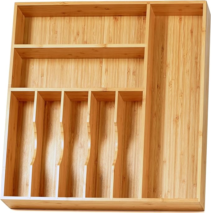 Umilife Large Kitchen Drawer Organizer, 19